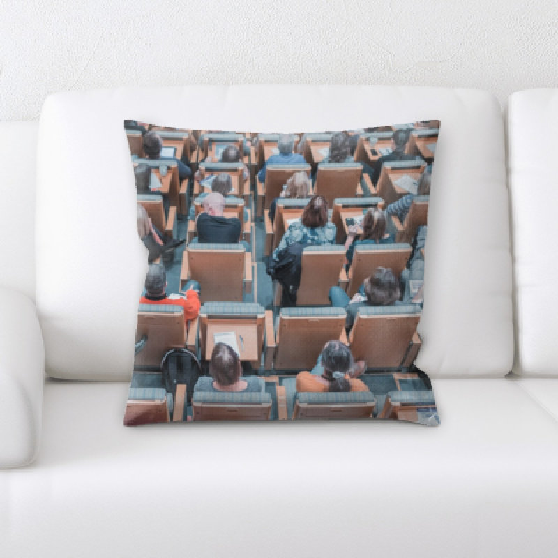 Microsuede Reversible Throw Pillow