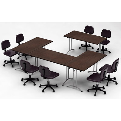 Rectangular Conference Table by TeamWORK Tables