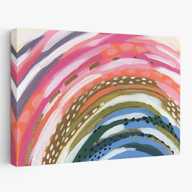 Arches abstraites - Rainbow Splash, H 16 po x l 24 po