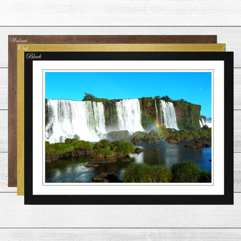 Single Picture Frame Print, Oak