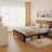 Queen Bed Frame, Platform Queen Size Bed Frame With Wood Headboard, Metal Queen Bed Frame With Under Bed Storage And Support Legs, Noise Free, No Box Spring Needed, Easy Assembly-Rustic Brown