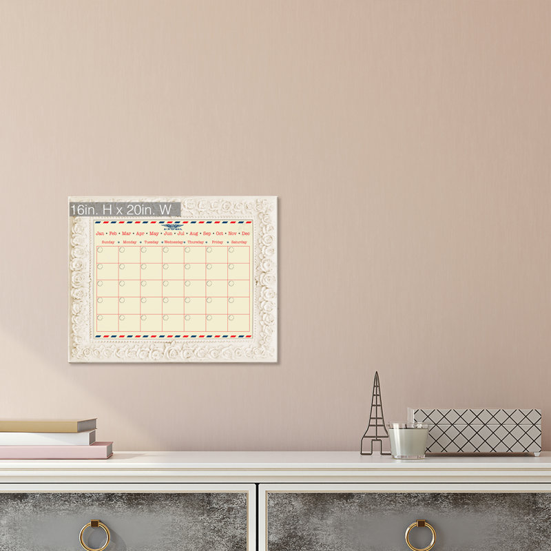 Calendrier mural mural, 16" H x 20" W x 0.75" D