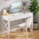 Bureau l 39,4 "avec 2 tiroirs