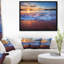 «Blue Sea Waves pendant le coucher du soleil», photographie-2109610651-2118057335