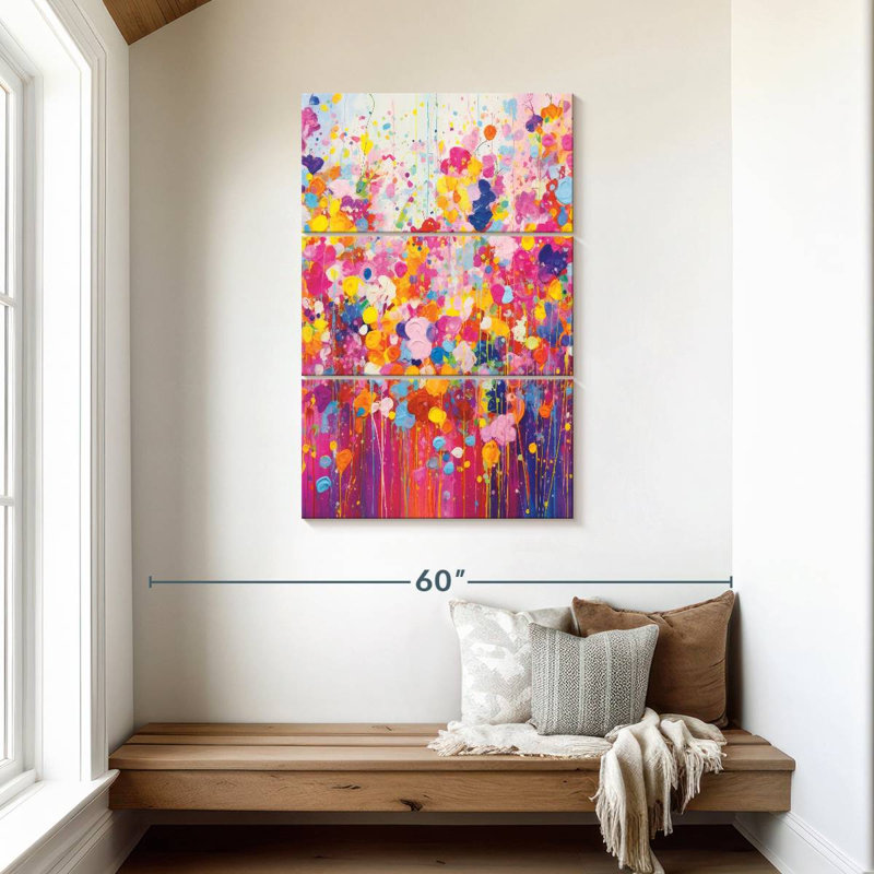 Avery Garden Confetti, 45" H x 28" W