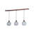 3 - Light Bronze Kitchen Island Pendant