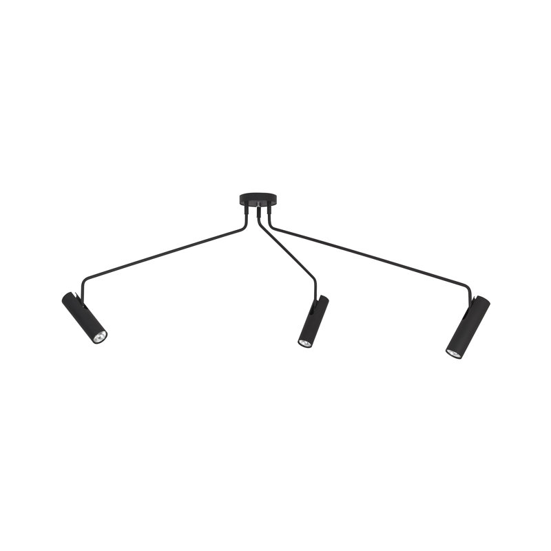 Grose Spotlight, 60cm H x 135cm W x 35cm D, Black