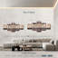 Reproduction sur toile de typographie familiale-1794974744