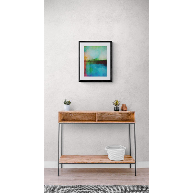 Colors Of The Dawn Print by Angel Estevez, Black Framed Paper, 21.25" H x 17.25" W