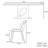 European light luxury rectangular dining table set-102710164
