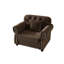 41.3"Upholstered Velvet Sofa With Nailhead Trim And Rolled Armrests,Mid-Century Modern Chesterfield Sofa With Button  Tufted,Includes 1 Pillows-133596708