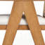 Tabouret de bar en plastique crème-1069750206