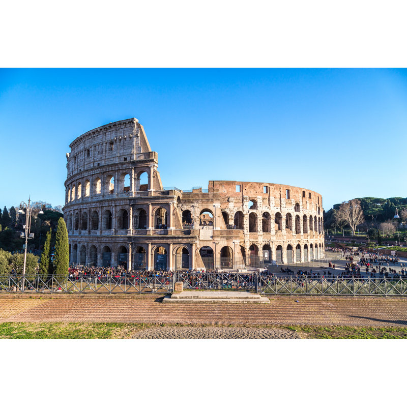 Zmaya Collosseum à Rome, H 8 po x l 12 po