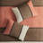 Faux Suede 7 Piece Bedding - King Coral Charm Style