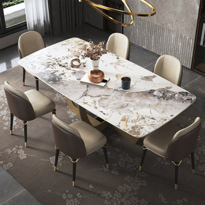 6 - Person Trestle Dining Set