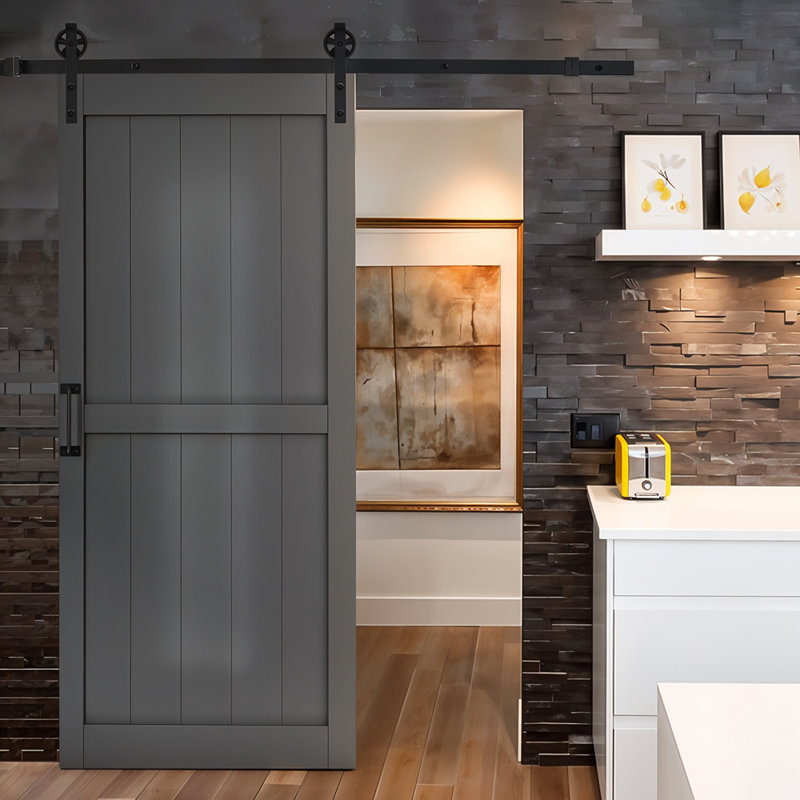 Sliding Barn Door Hardware Kit, 183 cm