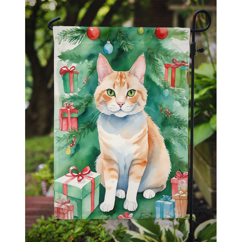 Drapeau de jardin Pixie Bob, Orange Ural Rex orange