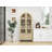 70.28" Tall Arched Kitchen Pantry