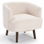 Fauteuil demi-tonneau de 28 po de largeur avec pieds en bois massif-817438506-821253425
