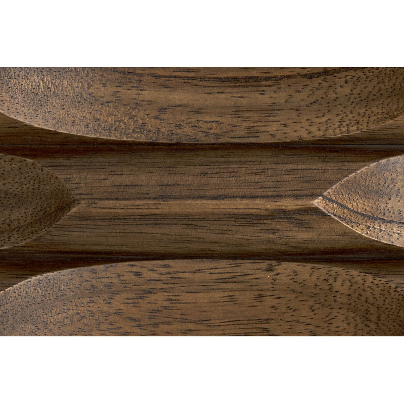 New Fuss Oval Solid Wood Wall Mirror