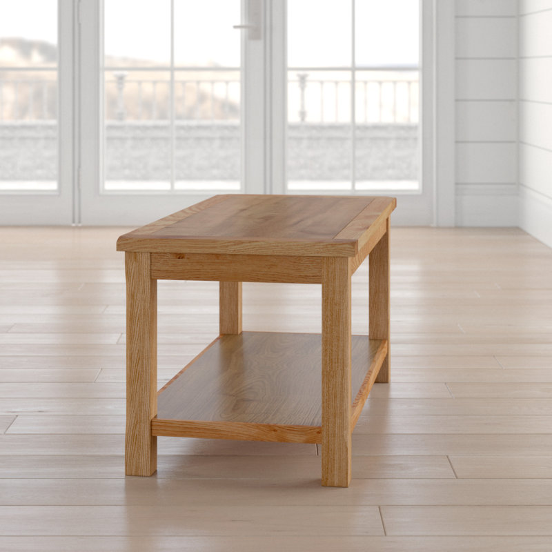 Kings Point Coffee Table with Storage, Oak