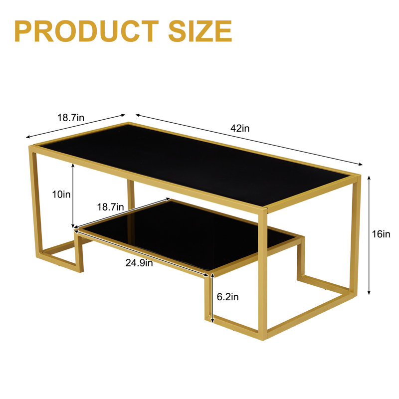 Table basse avec rangement Mercer41