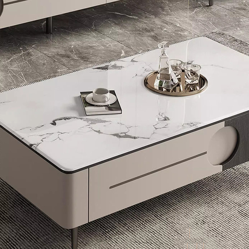 Table basse italienne en pierre micro-cristalline