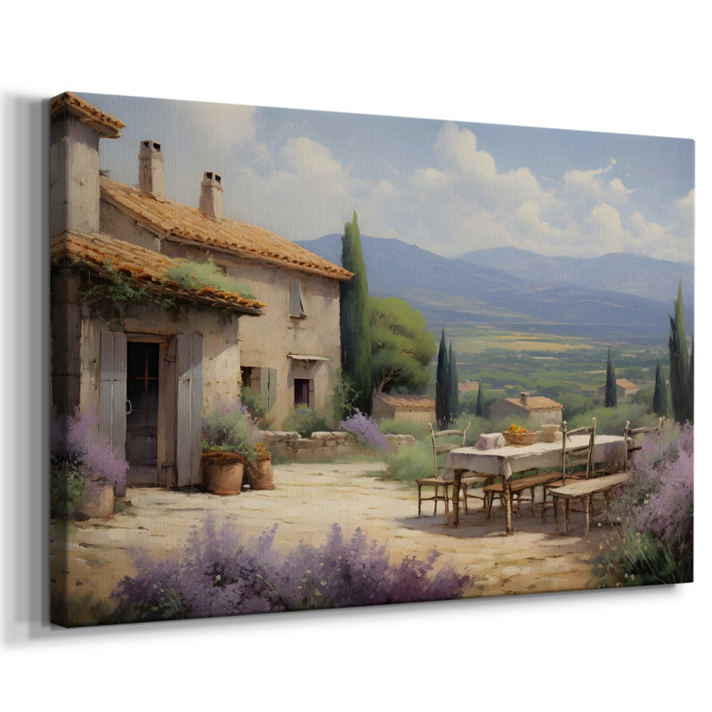 Paysages rétro-DLII - Cavas enveloppés de galerie, 32 x 48
