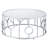 Chequetta Glass Top Single Coffee Table