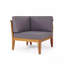 4-Piece Sofa Set, Dark Gray
