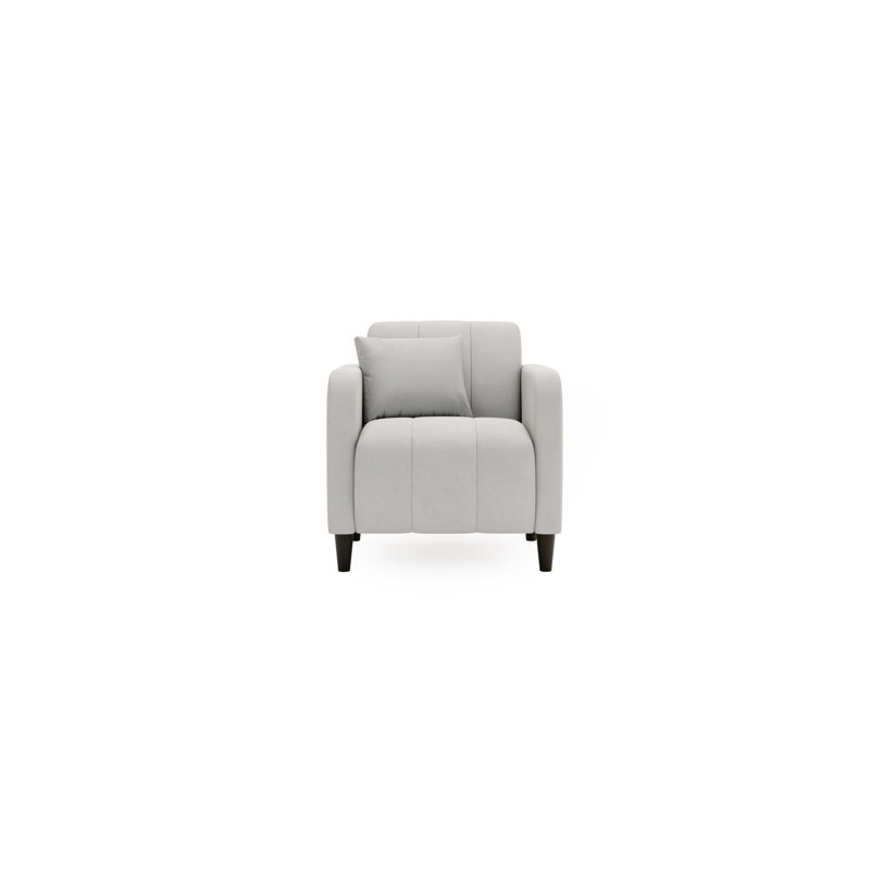 Waretown Upholstered Armchair, Polyester Blend - Grey