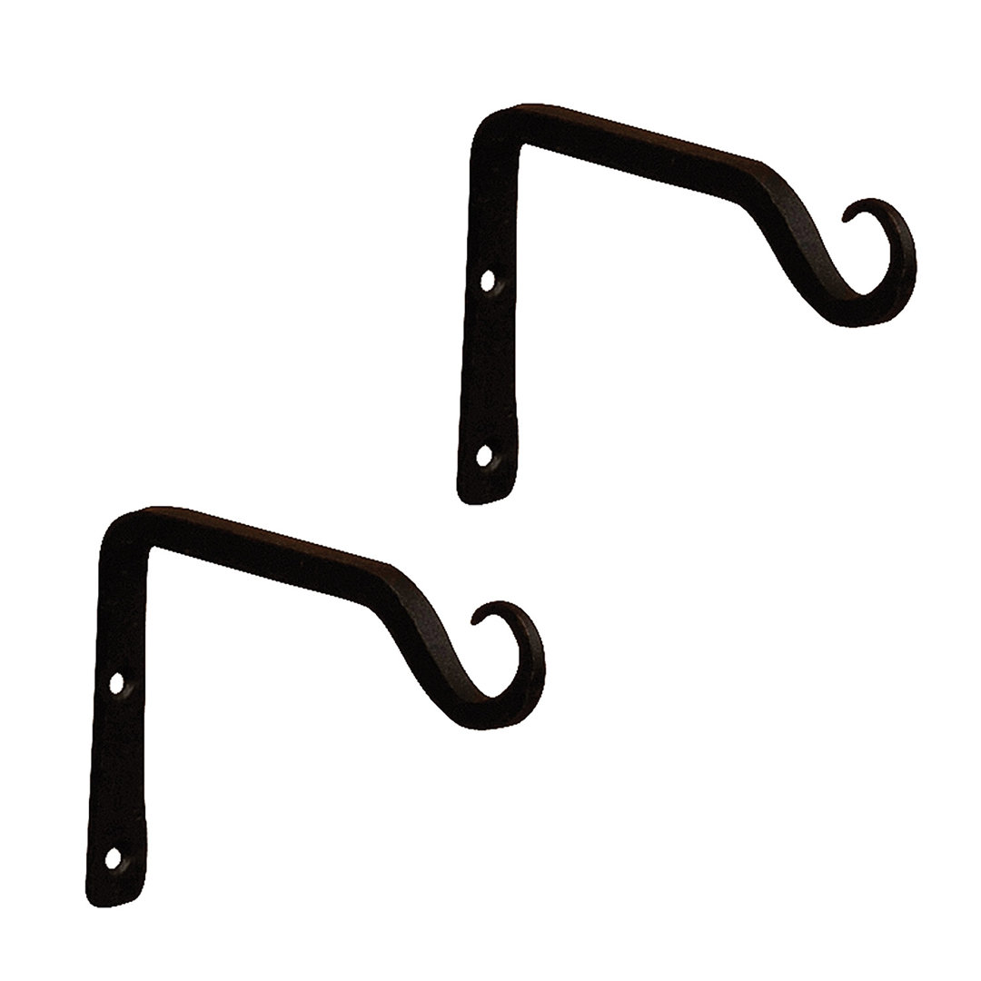 Straight Upcurled Wall Bracket (Set of 2) ACHLA 
