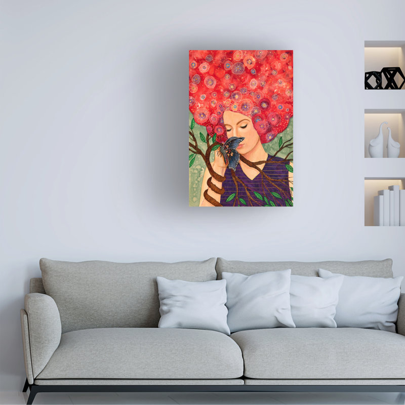 Art sur toile, Sylvie Demers, H 19 po x l 12 po