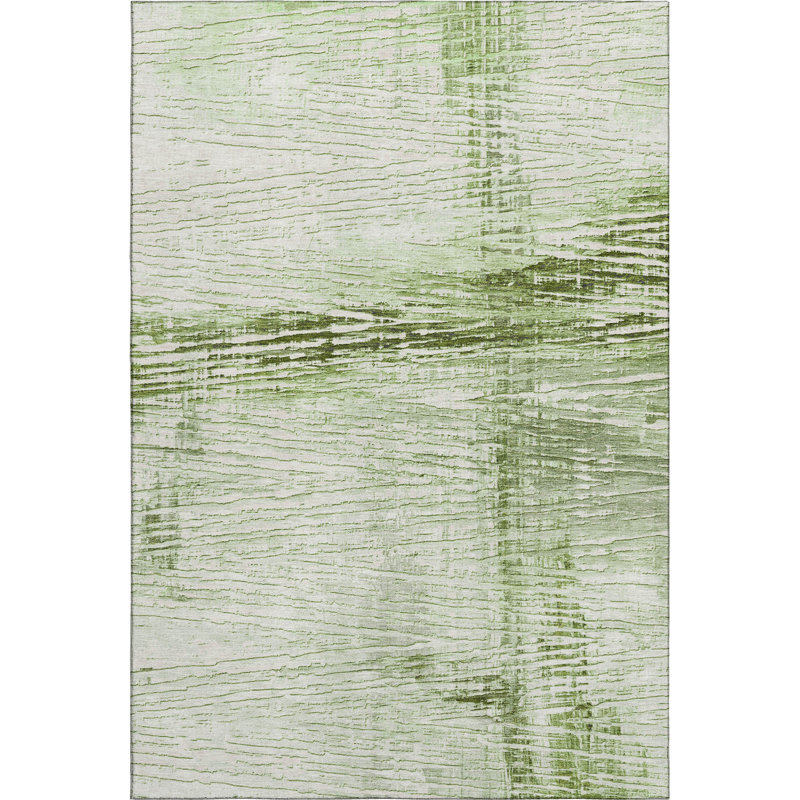 Premium Machine Washable Pirtle Stripes Rug, Rectangle 2'6" x 3'10"