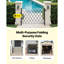 Barrière à ciseaux pliante simple verrouillable-115238998