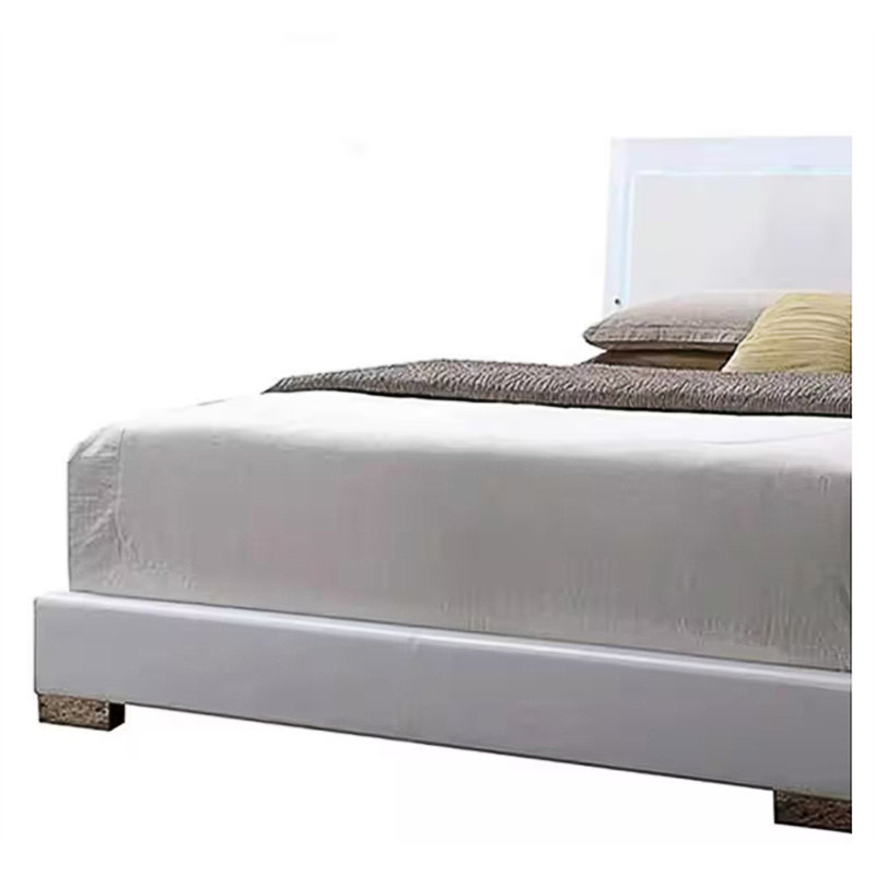Queen Bed W/Led