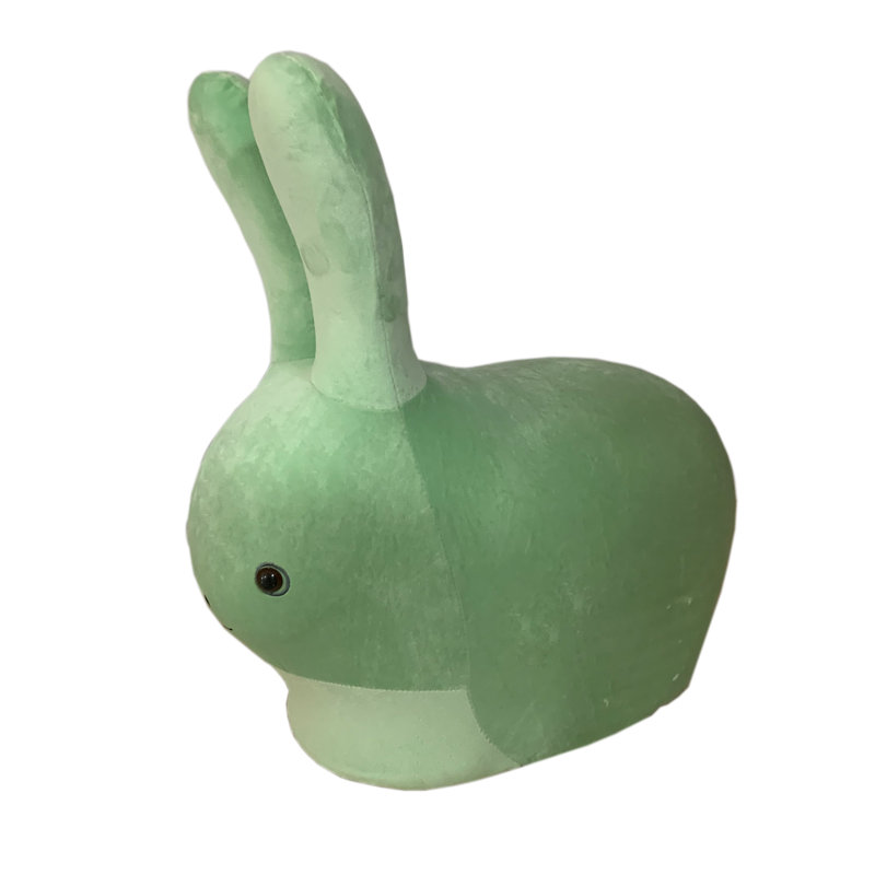 Pouf rembourré Anesia, Vert