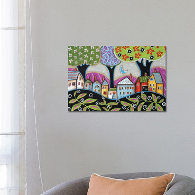 Town I by Karla Gerard - Wrapped Canvas Gallery-Wrapped Canvas Giclée