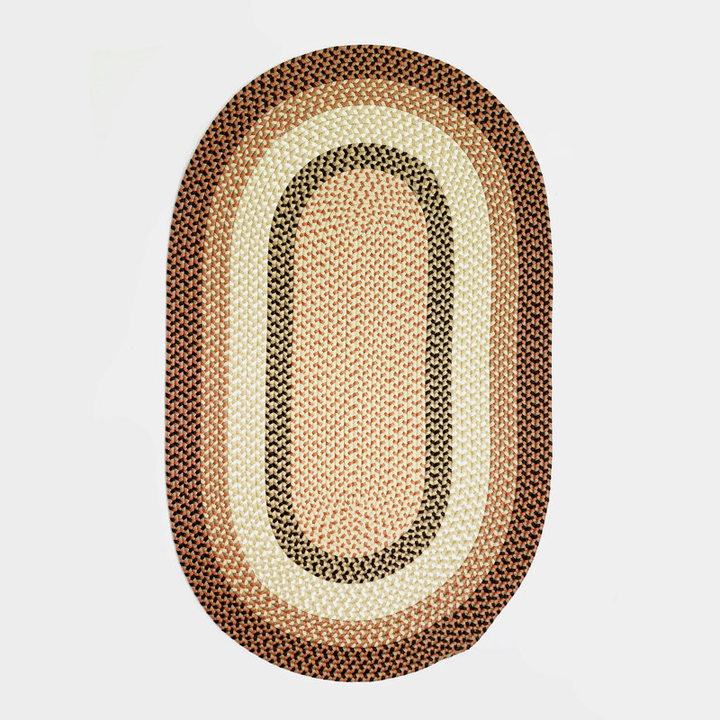Tapis tressé intérieur / extérieur Edenborn Marin, Ovale 2 po x 2 pi 5 po