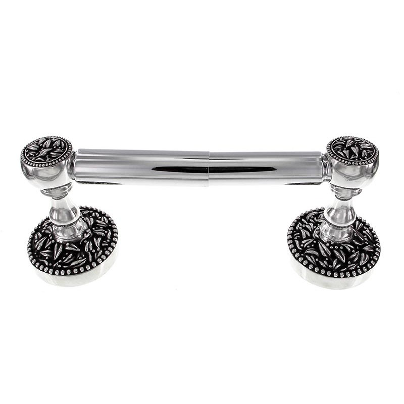 San Michele Wall Mounted Toilet Paper Holder, Vintage Pewter