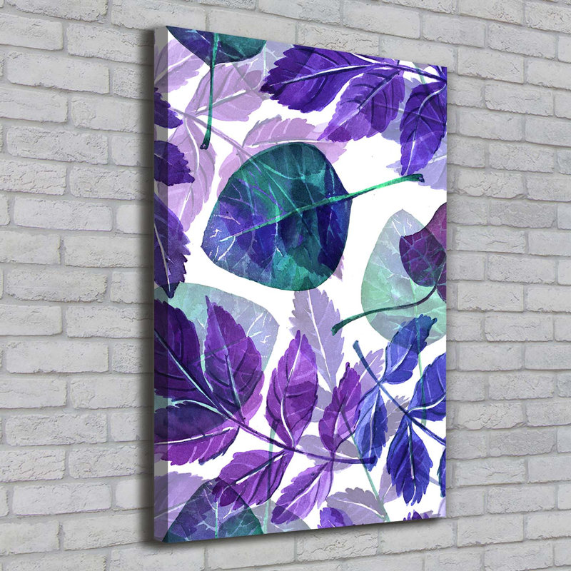 Leaves - Wrapped Canvas Print