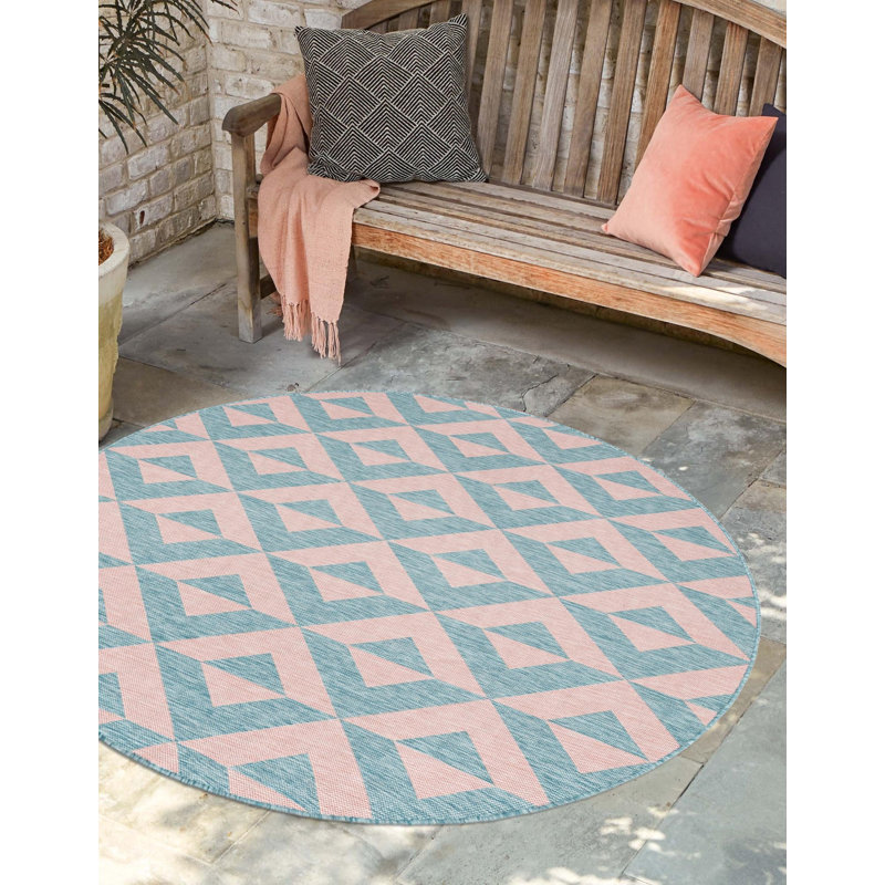 Jill Zarin Napa Indoor/Outdoor Rug, Round 13'