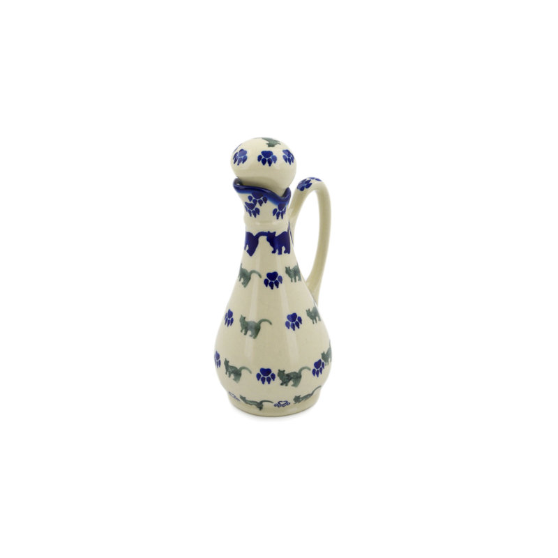 1 5oz. Ceramic Single Oil / Vinegar Cruet