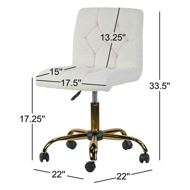 Miraan Polyester Blend Office Chair