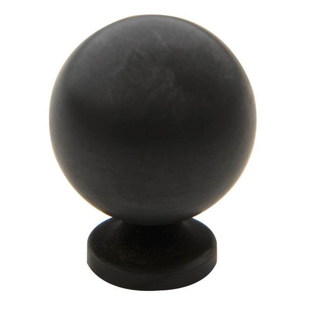 1" Diameter Round Knob, Oil Rubbed Bronze