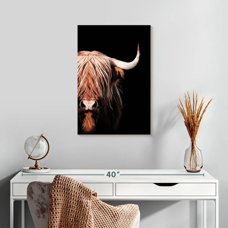 Brampt Dark Highlander I, 24" H x 16" W