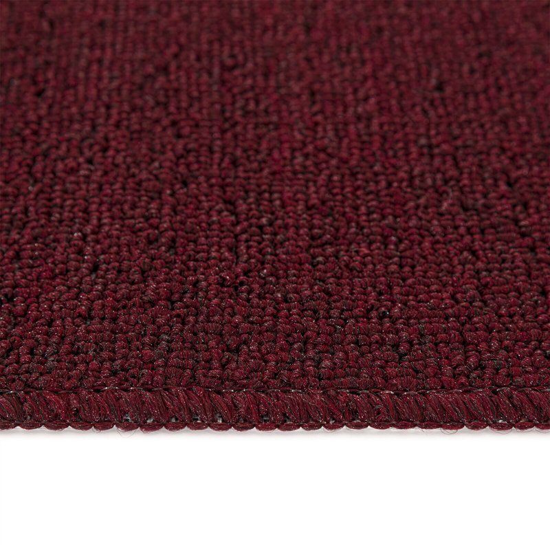 Stair Tread, Burgundy, Rectangular 60 x 25 cm