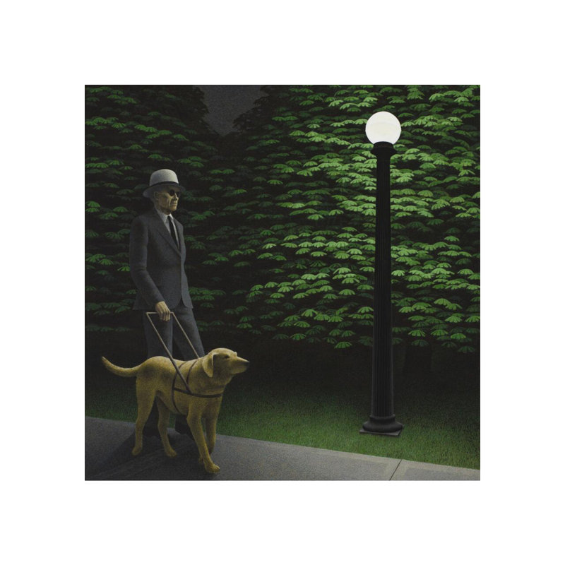 «Night Walk» par Alex Colville - Impression giclée, H 20 po x l 16 po