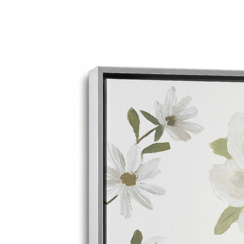 Grace Grows Here, ensemble de 2 impressions, Framed Canvas, 18" x 12", Polished Chrome