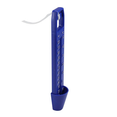 Thermomètre de piscine 9,5 "bleu et blanc